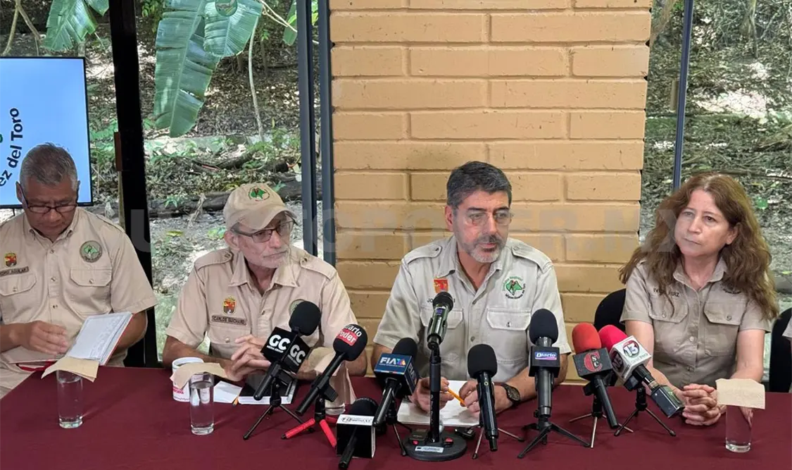 En el ZooMAT se atendió el tema con base y se lleva una semana sin ningún animal más enfermo. Cortesía