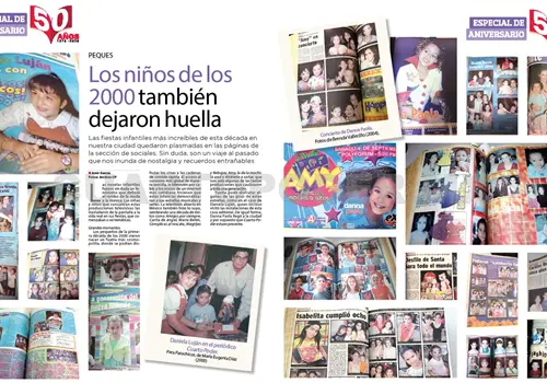 Los ni&ntilde;os de los 2000 tambi&eacute;n dejaron huella