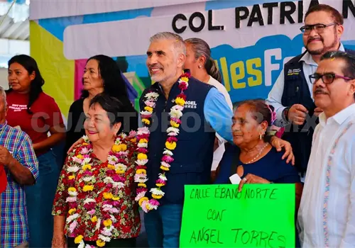 Inauguran una calle más en Patria Nueva Inauguran una calle más en Patria Nueva