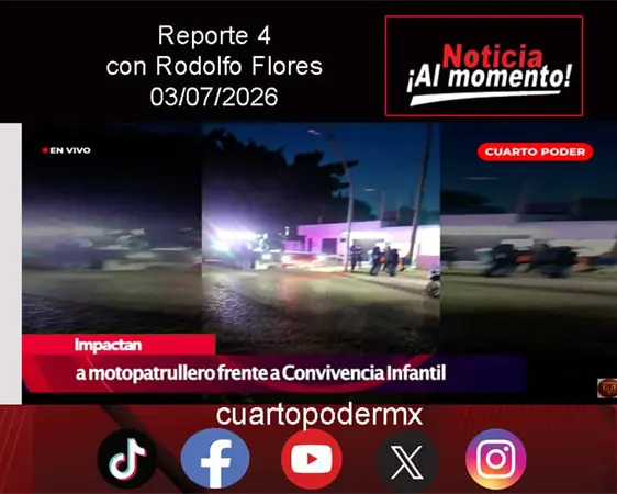 REPORTE4 | 03 07 2026 con Rodolfo Flores REPORTE4 | 03 07 2026 con Rodolfo Flores