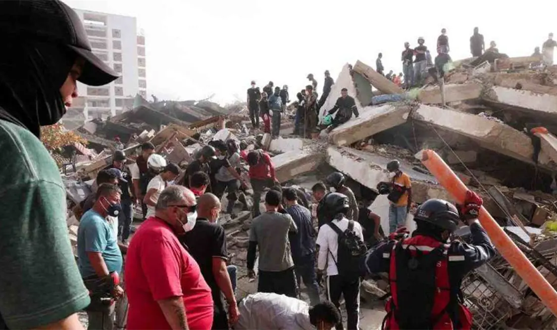 Número de muertos por sismos asciende a 2 mil 645