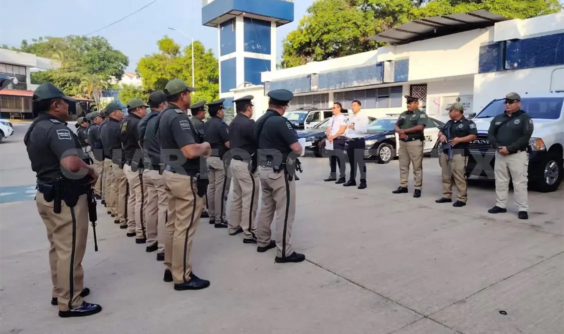 Se realizó una inspección en la Dirección de la Guardia Estatal de Caminos. Cortesía
