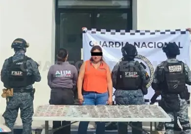 Detienen a una mujer durante cateo por droga