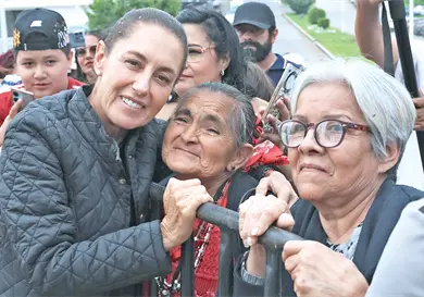 Las mujeres somos el alma de M&eacute;xico: Claudia Sheinbaum