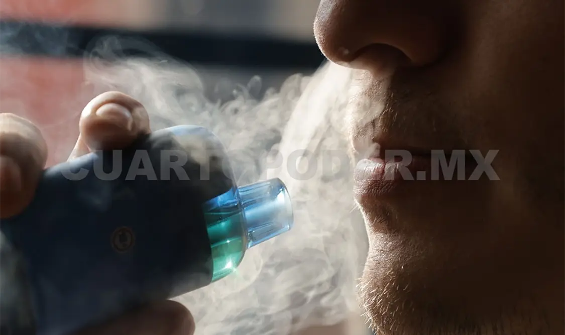 El vapeo trae consecuencias a la salud. CP