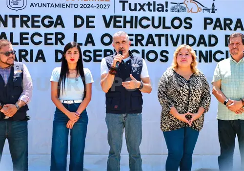 Fortalecen servicios municipales en Tuxtla Fortalecen servicios municipales en Tuxtla
