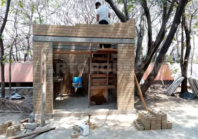 Construir con bloques de tierra, alternativa Construir con bloques de tierra, alternativa