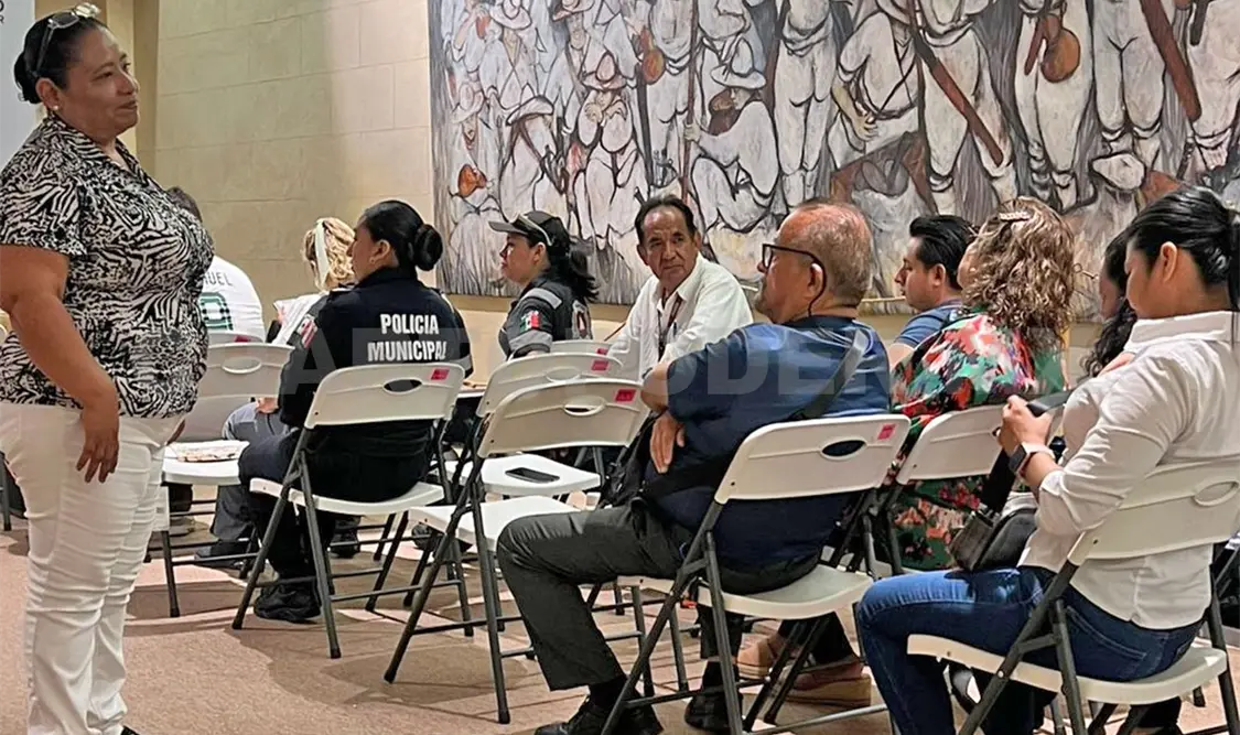 Se implementó el curso de capacitación “Ética, valores y derechos humanos del servidor público”. Cortesía