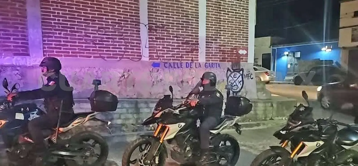Los policías motorizados patrullaron por las calles de la ciudad. Archivo CP