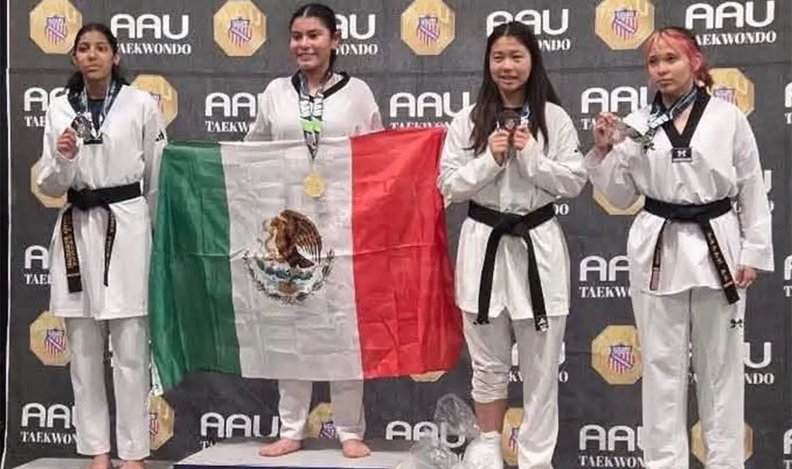 La delegación chiapaneca tuvo una destacada actuación en el Campeonato Nacional Amateur de la AAU al conquistar cinco medallas en Fort Lauderdale, Florida. Cortesía