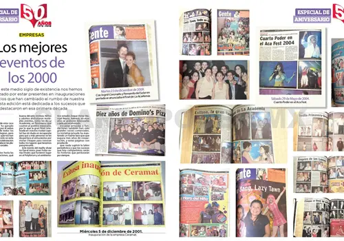Los mejores eventos de los 2000 Los mejores eventos de los 2000
