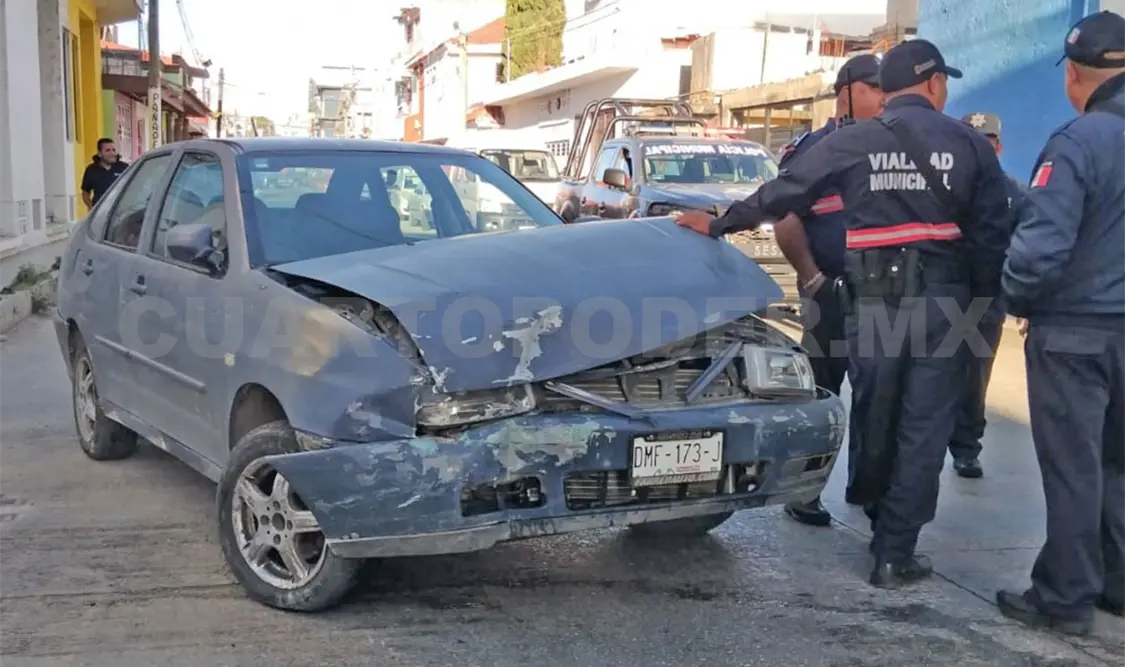 El incidente dejó un saldo de dos personas con lesiones, quienes fueron hospitalizadas. Juan Orel / CP