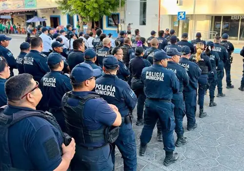 Refuerzan seguridad por partido de México Refuerzan seguridad por partido de México