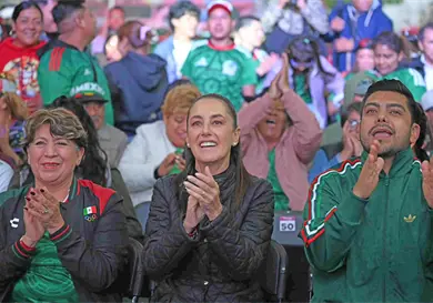 Sheinbaum reitera su apoyo a la Selección Mexicana Sheinbaum reitera su apoyo a la Selección Mexicana