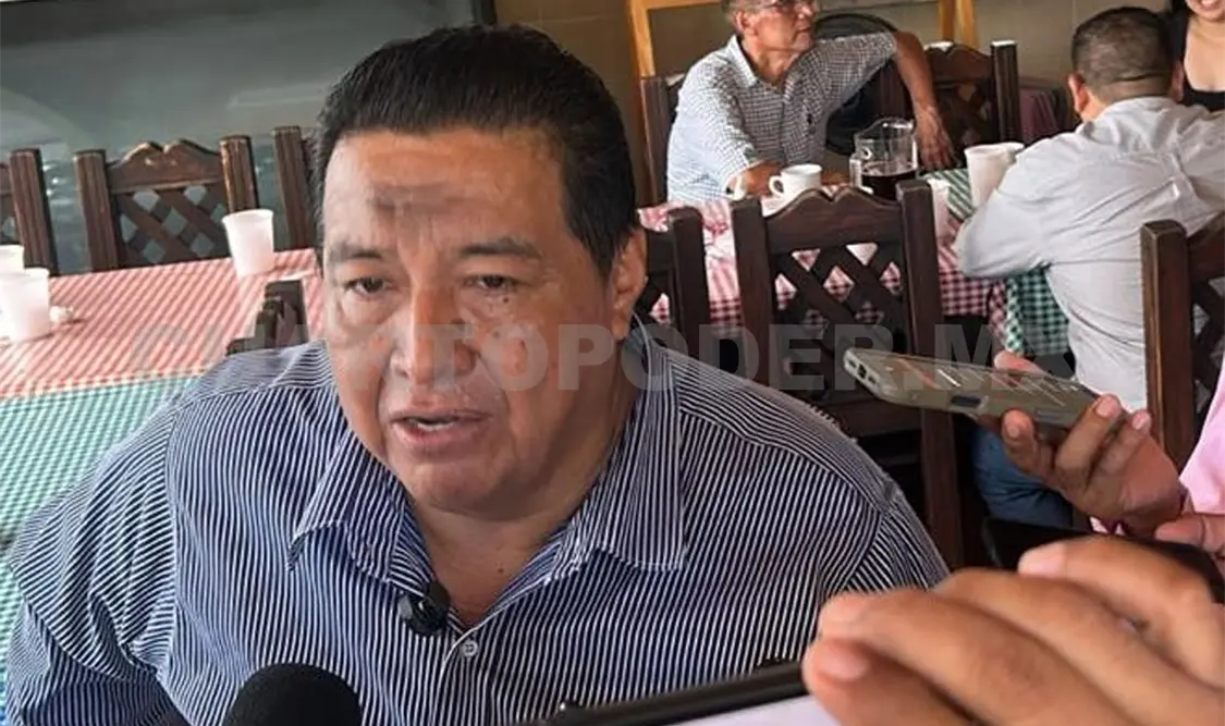 Abel Ruiz Méndez, presidente de la Canacintra. Ramón García / CP