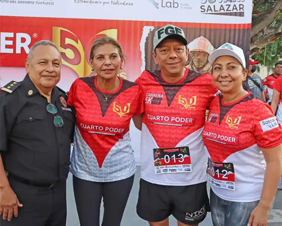 Cada paso cuenta una historia - La celebración que hizo correr a Tuxtla: 5K Medio Siglo de Ser tu Diario Vivir