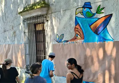 Impulsa OPLE Veracruz murales por la democracia