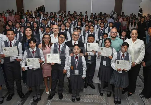 Celebran dedicación de estudiantes en Olimpiada Celebran dedicación de estudiantes en Olimpiada
