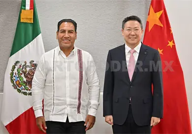 Eduardo Ramírez se reúne con embajador de China Eduardo Ramírez se reúne con embajador de China