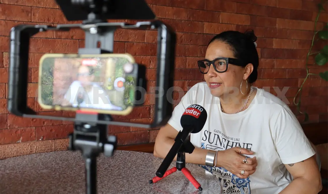 Patricia de los Santos Chandomí ingresó al periódico en una época donde el periodismo comenzaba a profesionalizarse. Samuel Meneses / CP