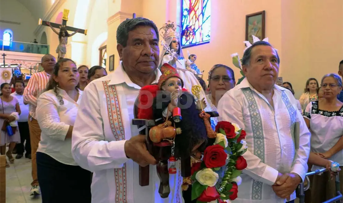 La celebración reunió a fieles provenientes de distintas comunidades. Cortesía