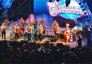 Sonora Santanera encendió el ánimo Sonora Santanera encendió el ánimo