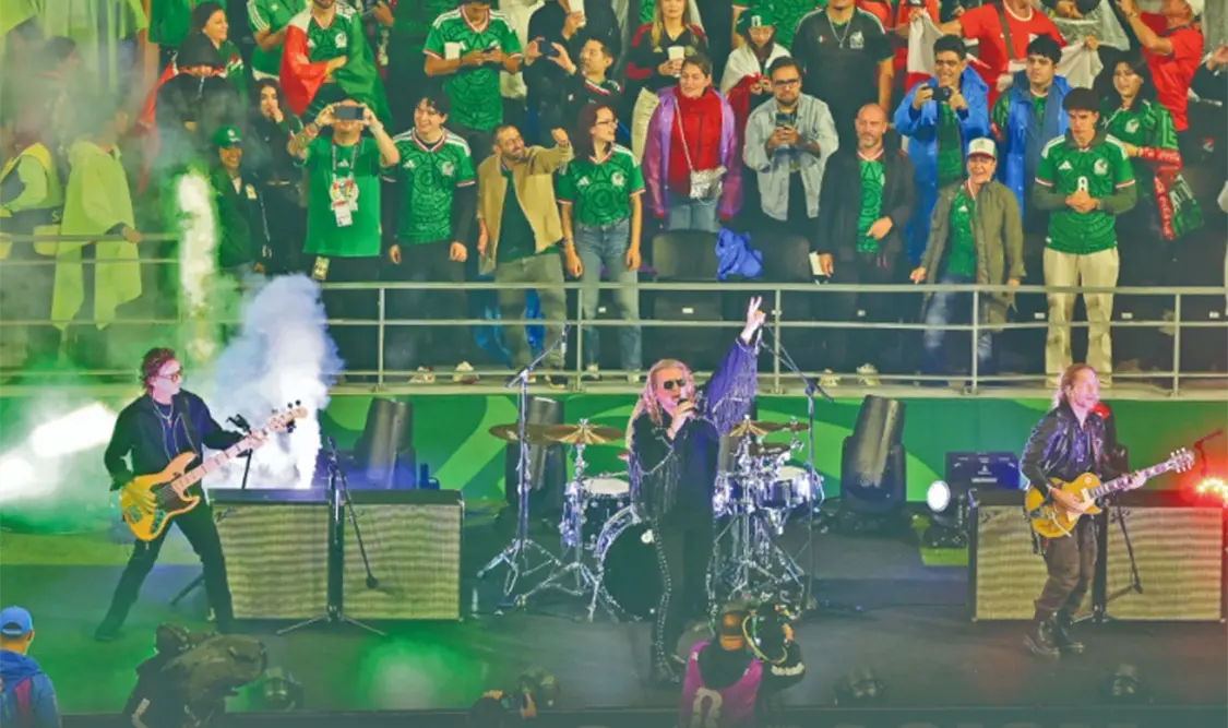 Maná sube el ánimo con show exprés