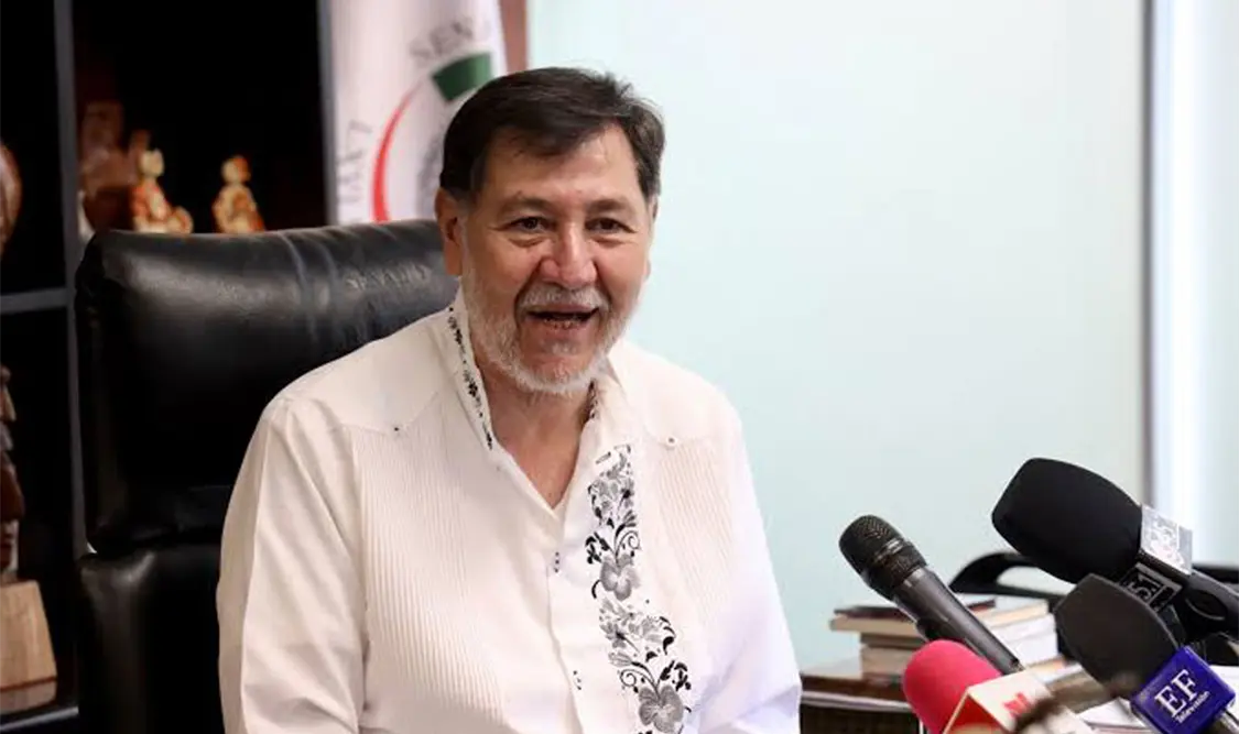 Noroña si cometió violencia política contra Quiroz
