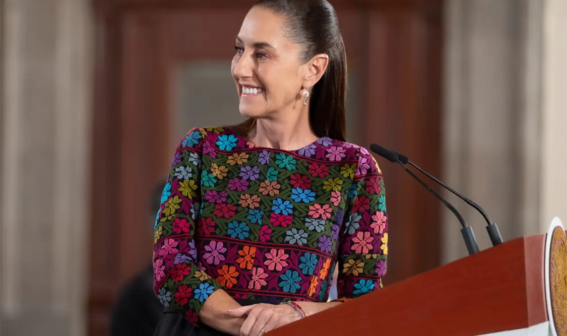 Claudia Sheinbaum destacó que México se coloca entre los 10 países con mayor Inversión Extranjera Directa. Cortesía
