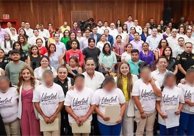 Mujeres recuperan su libertad en la entidad