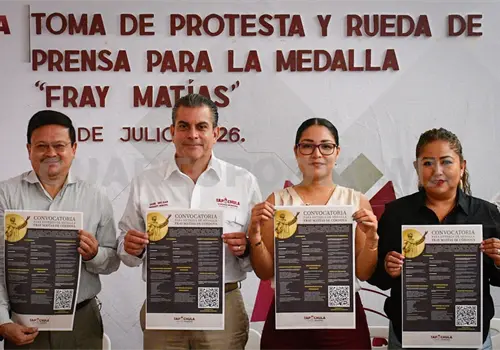 Instalan comité de selección de medalla Instalan comité de selección de medalla