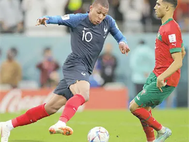 Francia y Marruecos reeditan un duelo de alto voltaje Francia y Marruecos reeditan un duelo de alto voltaje