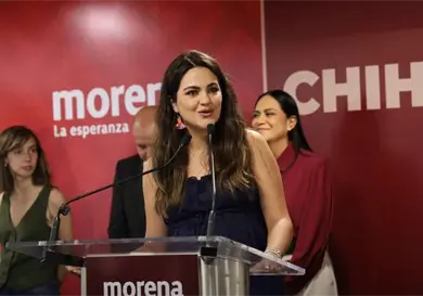 Afirma Ch&aacute;vez que ir&aacute; con Morena por gubernatura
