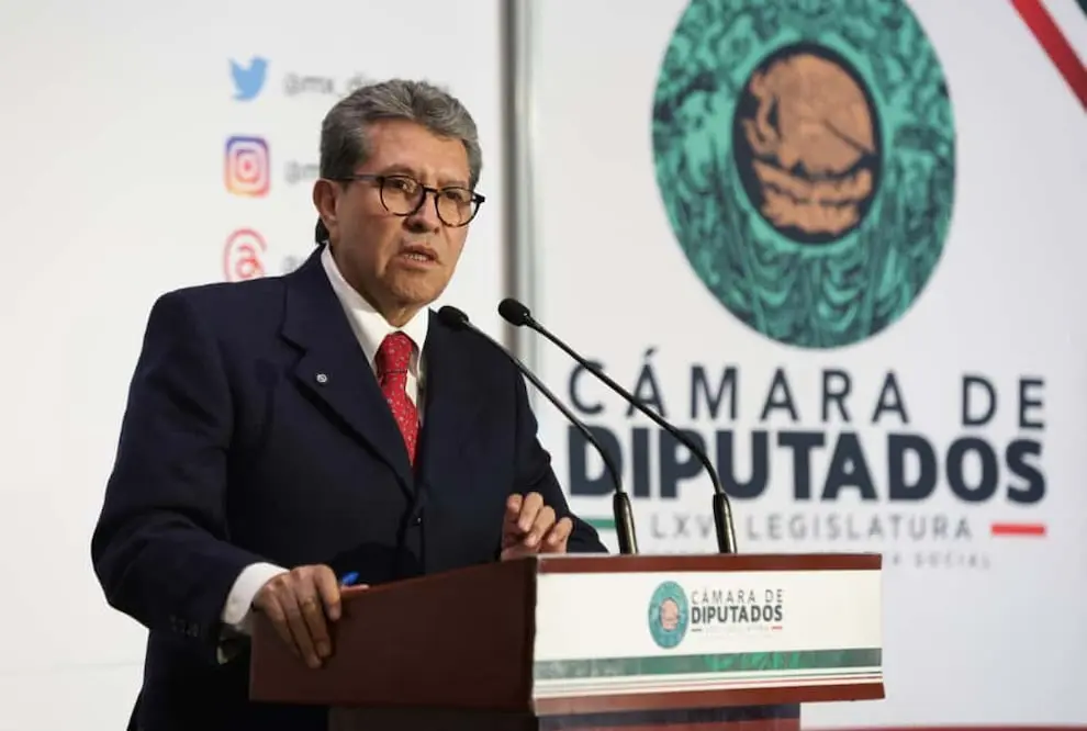 El morenista Ricardo Monreal aseguró que considerar el tema le corresponde a los poderes Ejecutivo y Legislativo, no al Judicial. Cortesía