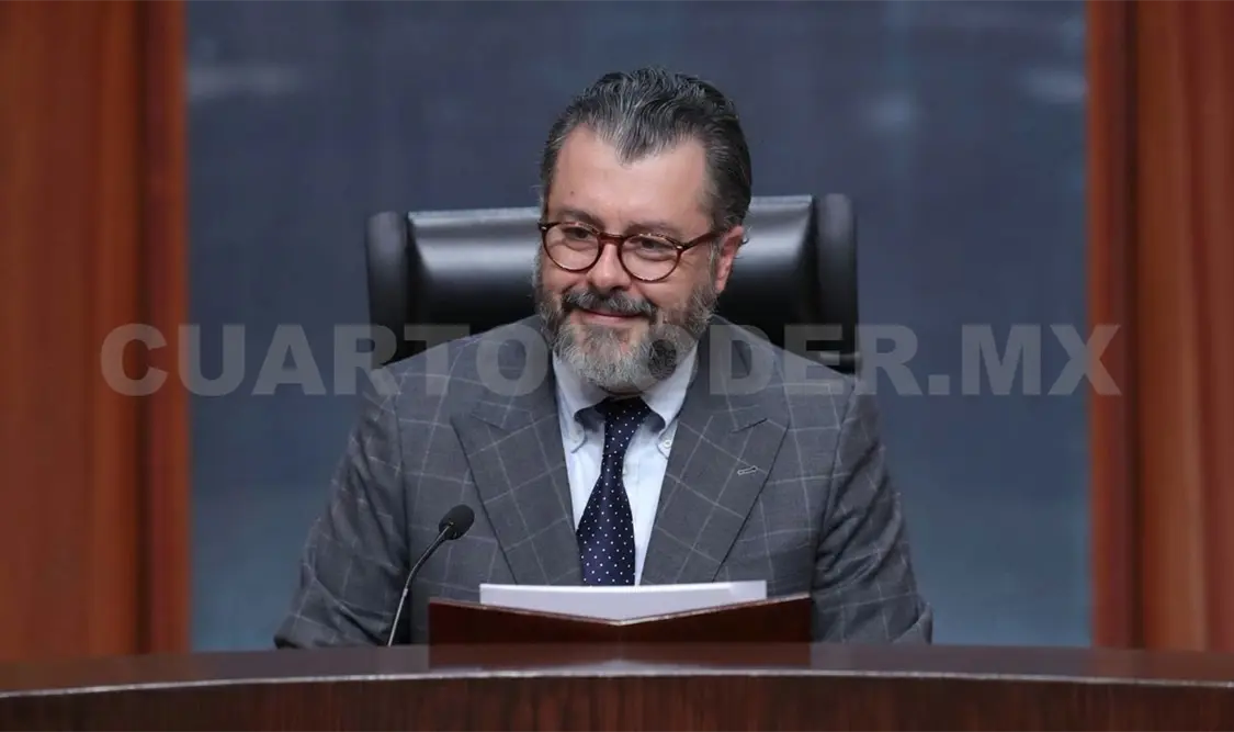 Gilberto Bátiz García, magistrado presidente de la Sala Superior del Tribunal Electoral del Poder Judicial de la Federación. CP
