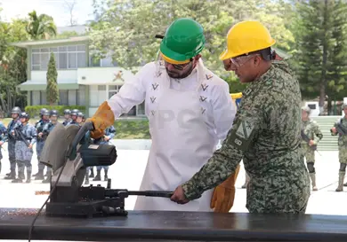 M&aacute;s de 25 mil piezas de guerra destruidas