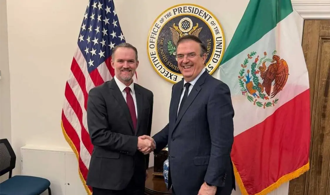 Jamieson Greer recibe a Ebrard en Washington D.C.