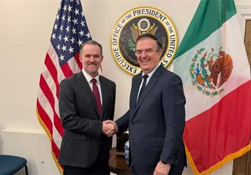 Jamieson Greer recibe a Ebrard en Washington D.C. Jamieson Greer recibe a Ebrard en Washington D.C.
