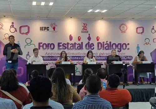 Realiza IEPC foro estatal de di&aacute;logo