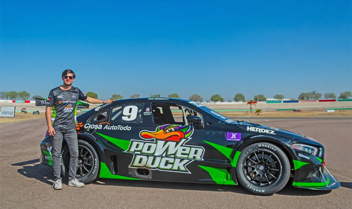 El piloto del Andretti-Jourdain disputará los “heats” 9 y 10 de GTM Pro 1 en el histórico escenario de la capital mexicana. Cortesía