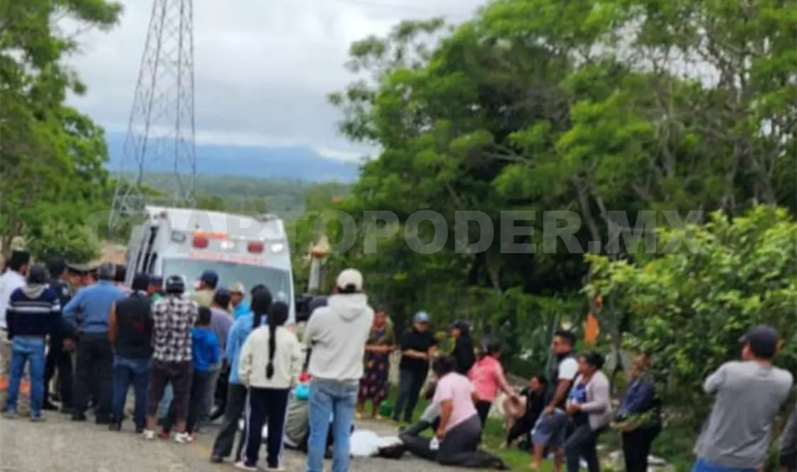 El motociclista hizo un movimiento abrupto al evitar atropellar a un perro, provocando el derrape que le costó la vida a la estudiante. Juan Orel / CP