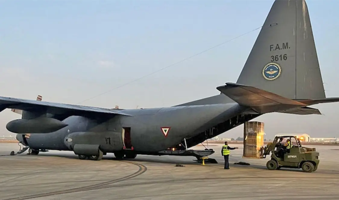 FAM ya cuenta con el primero de los dos vienes aviones C-130J Súper Hércules. Cortesía