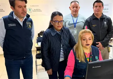 Supervisa Segob puesto de mando de Alerta de B&uacute;squeda