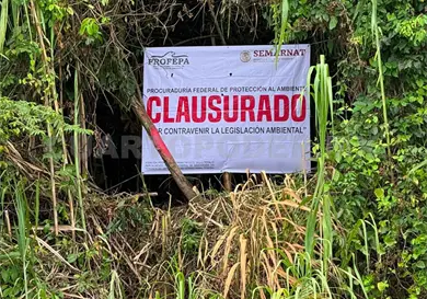 Clausuran predios por cambio ilegal de uso de suelo Clausuran predios por cambio ilegal de uso de suelo