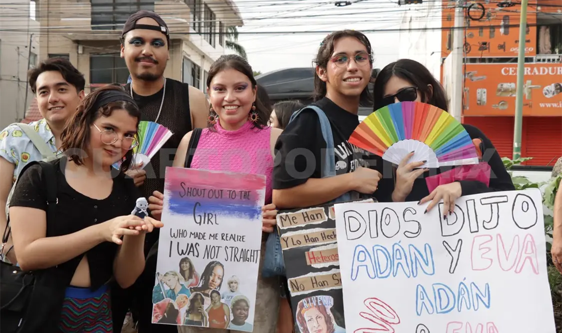 La activista dijo que la población de la diversidad sexual ha luchado contra la discriminación. Diego Pérez / CP