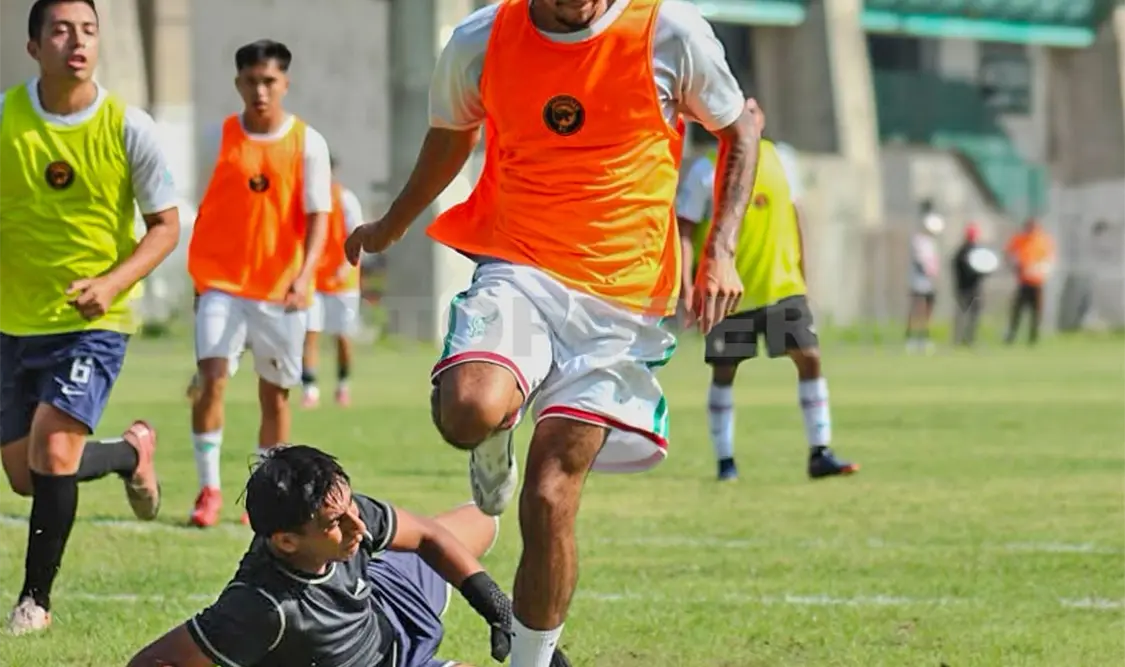 El cuerpo técnico evaluó aspectos físicos, técnicos y futbolísticos durante la primera jornada de pruebas.Cortesía