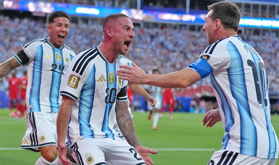La Albiceleste venció a las Cruces Rojas en el estadio Kansas City. Cortesía