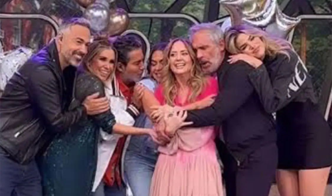 Sorprenden a Andrea Legarreta
