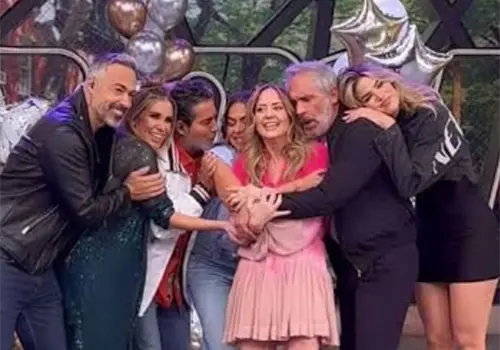 Sorprenden a Andrea Legarreta