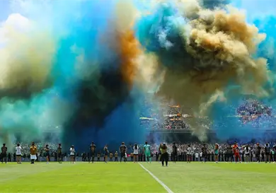 Afición de Pumas deja atrás la final perdida Afición de Pumas deja atrás la final perdida